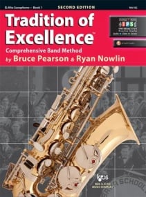 Tradition of Excellence: Book 1 (Alto Saxophone) published by Kjos