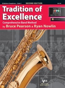 Tradition of Excellence: Book 1 (Baritone Saxophone) published by Kjos