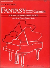 Wilberg: Fantasy on Themes from Carmen for Two Pianos, 8 Hands published by Kjos