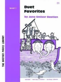 Bastien Duet Favourites Level 1 for Piano published by KJOS