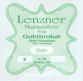 Optima (Lenzner) Goldbrokat Violin A String - Size 1/8