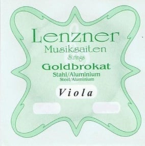 Optima (Lenzner) Goldbrokat Viola D String - Size 1/2