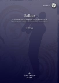 Degg: Ballade for Saxophone published by Masquerade