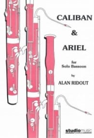 Ridout: Caliban and Ariel for Solo Bassoon published by Studio Music