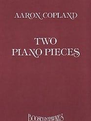 Copland: 2 Piano Pieces published by Boosey & Hawkes