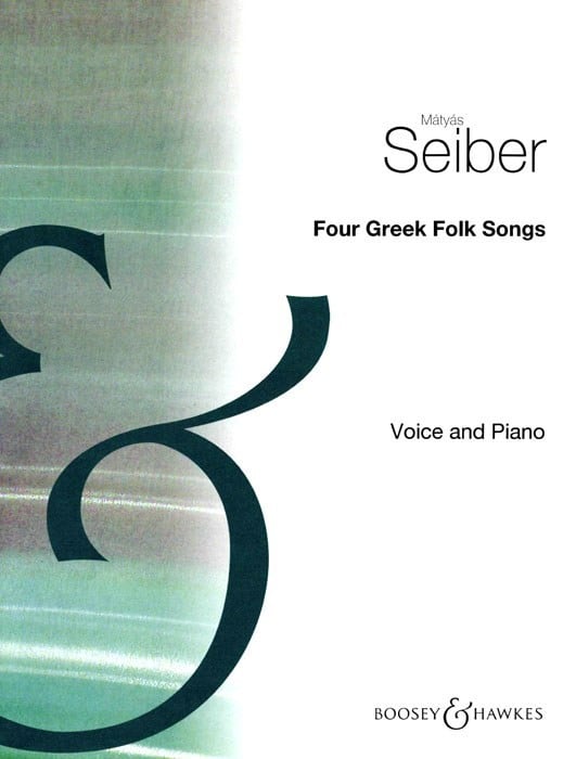 Seiber: 4 Greek Folksongs published by Boosey & Hawkes