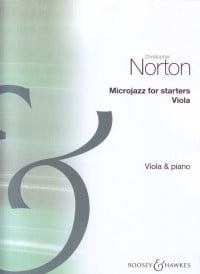 Norton: Microjazz For Starters for Viola published by Boosey & Hawkes