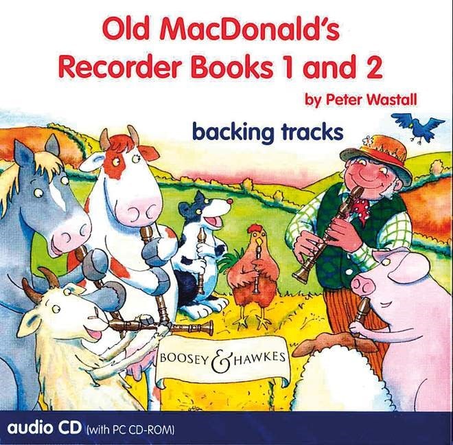 Old MacDonald's Recorder Book 1 & 2 published by Boosey & Hawkes (CD Only)