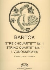 Bartok: String Quartet No 1 published by EMB
