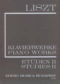 Liszt: Studies. 3 Concert Studies, Three poetic capricci (I/2) for Piano published by EMB