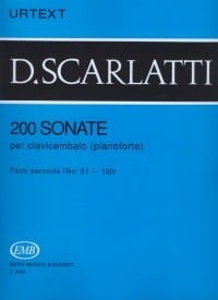 Scarlatti: 200 Piano Sonatas Volume 2 published by EMB