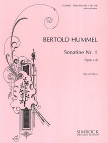 Hummel: Sonatina No 1 for Viola published by Simrock