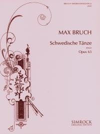 Bruch: Schwedische Tanze (Swedish Dances) for Piano published by Simrock