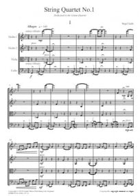 Tuffs: String Quartet No. 1 published by UMP