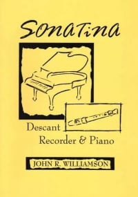 Williamson: Sonatina for Descant Recorder published by Curiad