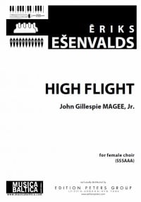 Esenvalds: High Flight for SSSAAA choir published by Musica Baltica