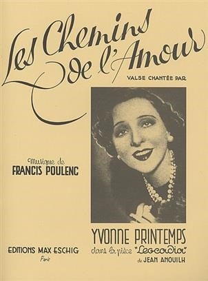 Poulenc: Les Chemins De L'Amour published by Eschig