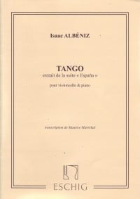 Albeniz: Tango for Cello published by Eschig