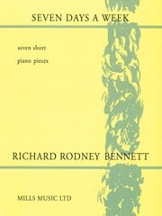 Bennett: Seven Days a Week for Piano published by Alfred