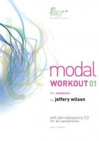 Wilson: Modal Workout 01 for Saxophone published by Brasswind (Book & CD)