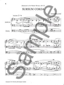 The Organ Music Of John Ireland published by Novello