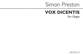 Preston: Vox dicentis for Organ published by Novello