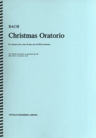 Bach: Christmas Oratorio (Troutbeck) published by Novello - Vocal Score