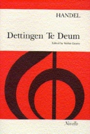 Handel: Dettingen Te Deum published by Novello - Vocal Score