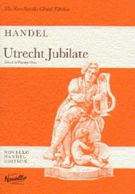 Handel: Utrecht Jubilate published by Novello