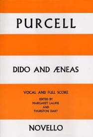Purcell: Dido And Aeneas - Vocal Score published by Novello
