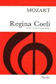 Mozart: Regina Coeli K.108 published by Novello - Vocal Score