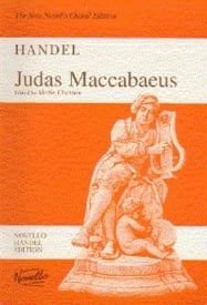 Handel: Judas Maccabaeus published by Novello - Vocal Score