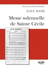 Gounod: Messe Solennelle De Sainte Cecile published by Novello - Vocal Score