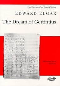 Elgar: The Dream Of Gerontius Op.38 published by Novello - Vocal Score