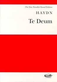 Haydn: Te Deum published by Novello - Vocal Score