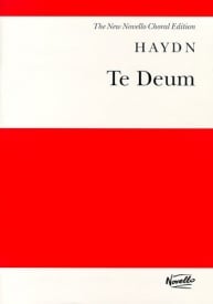 Haydn: Te Deum published by Novello - Vocal Score