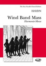 Haydn: Wind Band Mass (Harmonie-Messe) published by Novello - Vocal Score