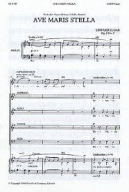 Elgar: Ave Maris Stella Op.2 No.3 SATB published by Novello
