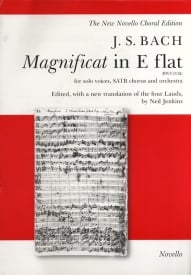 Bach: Magnificat In E Flat published by Novello - Vocal Score