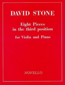 Stone: 8 Pieces in the Third Position for Violin published by Novello