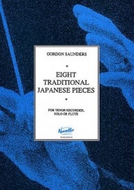 Saunders: Eight Traditional Japanese Pieces for Recorder published by Novello