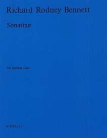 Bennett: Sonatina for Clarinet published by Novello