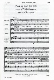 Wilkinson: Go Ring Dem Bells For SATB published by Novello
