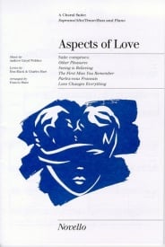 Lloyd Webber: Aspects Of Love (Choral Suite) SATB published by Novello