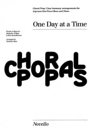 One Day At A Time SATB published by Novello