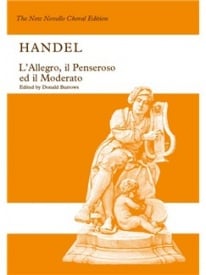 Handel: L'Allegro, Il Penseroso Ed Il Moderato published by Novello - Vocal Score
