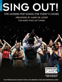 Sing Out! 5 Pop Songs For Today's Choirs - Book 3 published by Novello (Book/Online Audio)