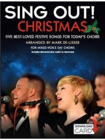 Sing Out! Christmas published by Novello (Book/Online Audio)