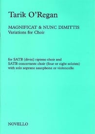 O'Regan: Magnificat And Nunc Dimittis published by Novello - Vocal Score