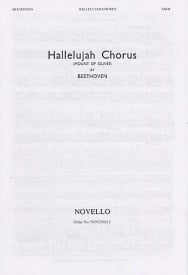 Beethoven: Hallelujah Chorus SATB published by Novello